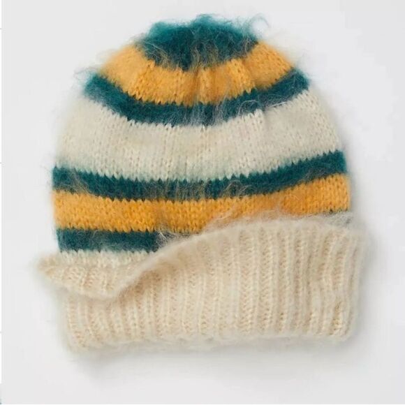 Free People NWT The Grove Stripe Beanie - Picture 3 of 7